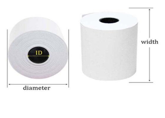 Papel termal Rolls de la caja registradora 80×70