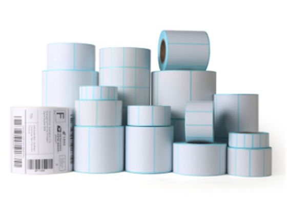 Etiquetas de envío termales directas blancas 6Inch del OEM 4Inch X