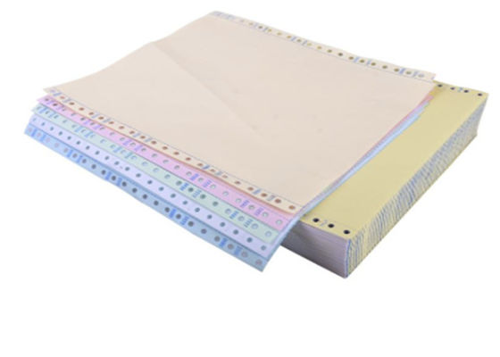 Papel sin carbono coloreado multi Rolls del ordenador de NCR