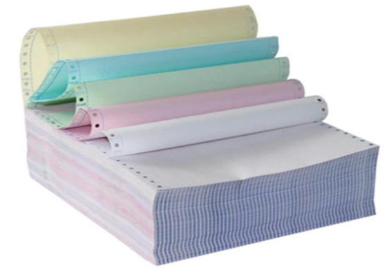 La aduana imprimió 3 capas papel sin carbono Rolls de 4 capas