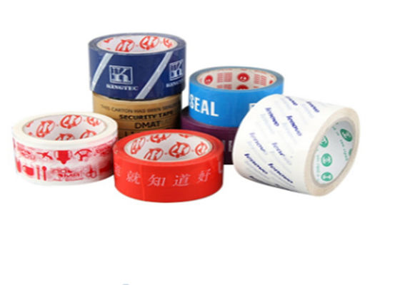 El SGS aprobó la prueba de aceite biodegradable Logo Printed Bopp Tape