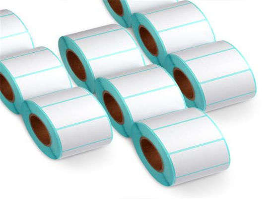 impresora perforada Label Roll del código de barras de la dirección de 57x32m m