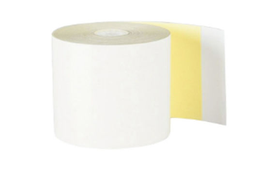 241mm×280m m superficiales lisos papel termal Rolls de 2 capas