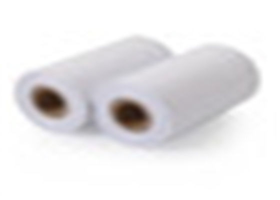 Papel termal uniformemente revestido Rolls de la caja registradora del × 40m m de 57m m