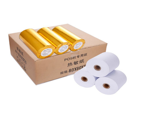 Blanco aprobado SGS 80 x 80 termal Rolls del OEM