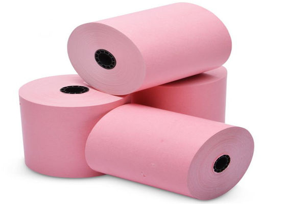 Papel sin carbono aprobado SGS Rolls de 1ply 2ply 3ply