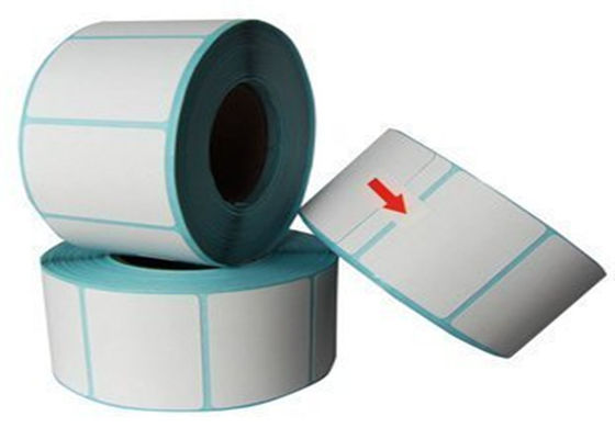 Etiqueta adhesiva a prueba de calor disponible Rolls del OEM 100×150m m