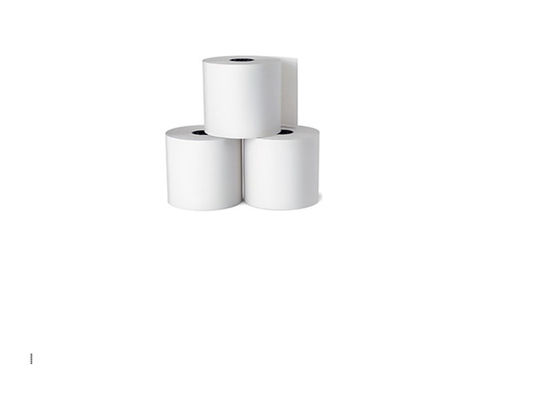 Papel termal Rolls 80x80 57x50 de la imagen del OEM del cajero automático claro del ODM