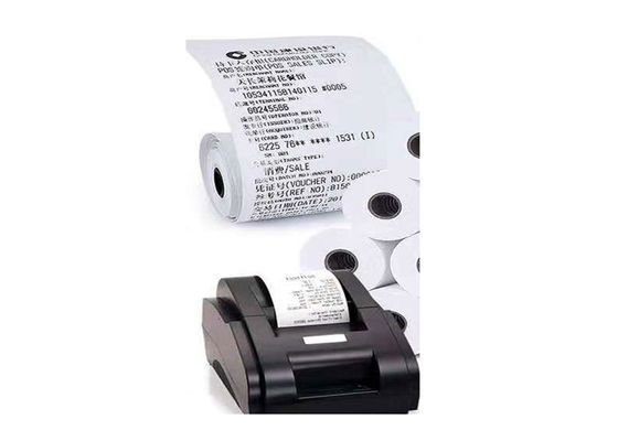 Papel termal libre Rolls de la caja registradora de BPA 60g 70g
