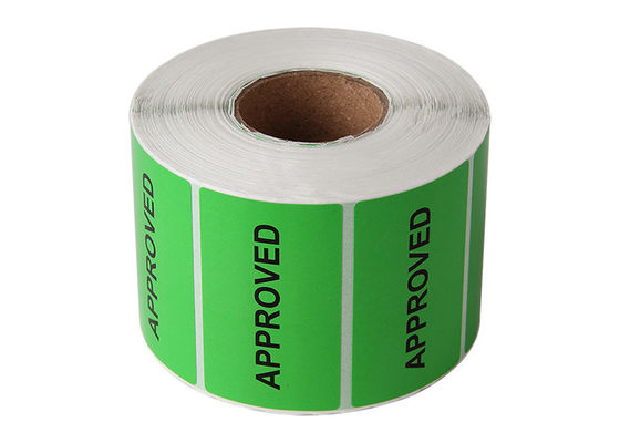 etiquetas autas-adhesivo de 100rolls/Box 67x28m m FSC para imprimir el espacio en blanco