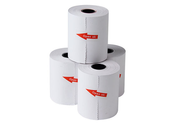 Rollo enorme inodoro blanco 80x80m m del papel termal 48gsm