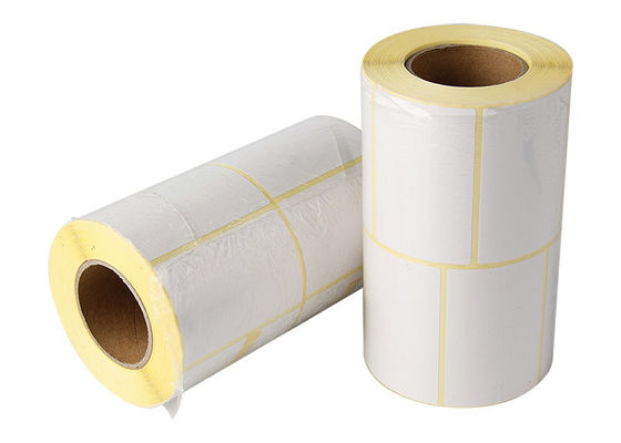 Rollo adhesivo de la etiqueta autoadhesiva del código de barras de COC 4X6 para enviar